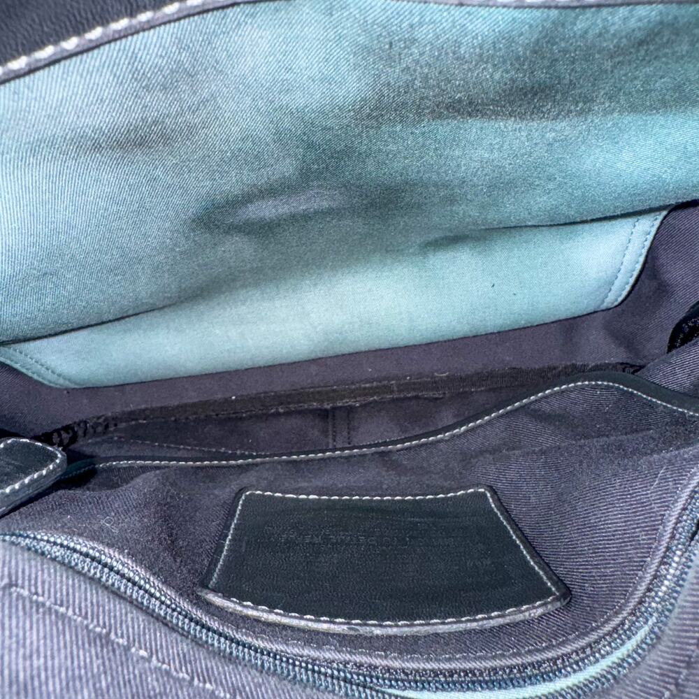 Coach Legacy Zip Satchel - Custom Abstract Celadon Dye - Y2K - Picture 6 of 10